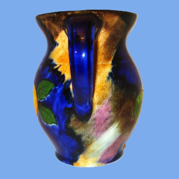 Antq H & K Tunstall fruit scene creamer made in England - Picture 3 of 10